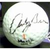Autograph Warehouse 388189 Andy Bean Autographed Golf Ball with Display Cube - PGA Golfer University of Florida Gators view 1
