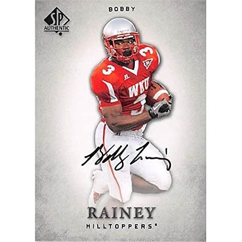 Autograph Warehouse 444605 Bobby Rainey Autographed Football Card 2012 Upper Deck No. 11 for Western Kentucky Hilltoppers