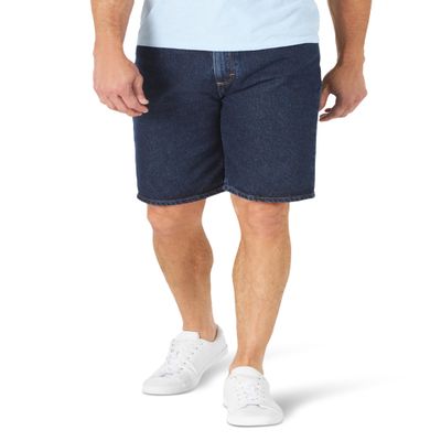 Classic Relaxed Fit Five Pocket Jean Short, Dark Rinse, 30
