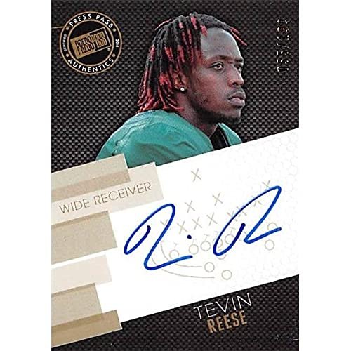 Autograph Warehouse 388542 Tevin Reese Autographed Football Card - Baylor Bears 2014 Press Pass Rookie No.PPSTR LE 55-199