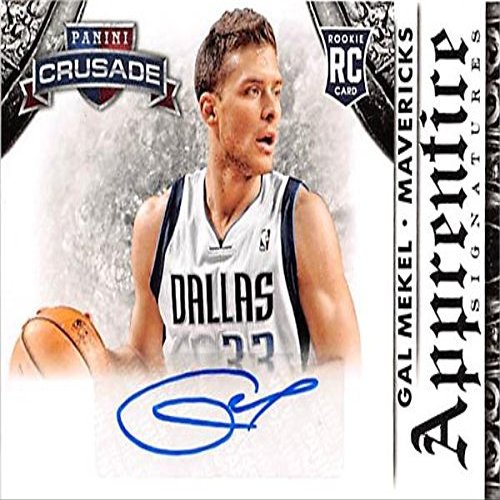 Autograph Warehouse 466053 Gal Mekel Autographed Basketball Card - Dallas Mavericks44; Israeli - 2014 Panini Crusade Apprentice Rookie No.31
