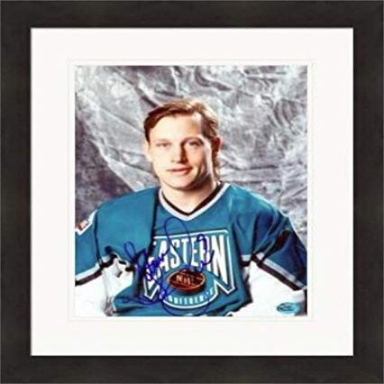 Autograph Warehouse 408928 8 x 10 in. Adam Graves Autographed Matted & Framed Photo - New York Rangers 1994 Stanley Cup Champion All Star Game No.2