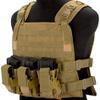 Evike Airsoft - Matrix 600D MOLLE Tact-Vest Tactical Package with Hydration Pouch Pocket (Color: Desert Tan) view 1
