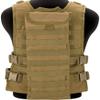 Evike Airsoft - Matrix 600D MOLLE Tact-Vest Tactical Package with Hydration Pouch Pocket (Color: Desert Tan) view 4