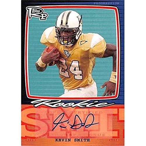 Autograph Warehouse 366569 Kevin Smith Autographed Football Card - 2008 Topps Progression Rookie PSSKS