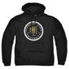 Kennesaw State University Official Plaid Badge Unisex Adult Pull-Over Hoodie, Black, 3X-Large view 1