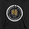 Kennesaw State University Official Plaid Badge Unisex Adult Pull-Over Hoodie, Black, 3X-Large view 2