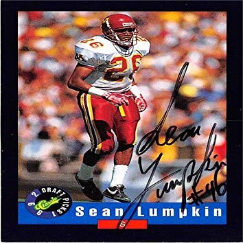 Sports Memorabilia Autograph Warehouse 572124 University of Minnesota Golden Gophers Sean Lumpkin Autographed Football Card - 1992 Classic No.26 Rookie
