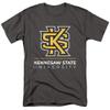 Kennesaw State University Official Logo Unisex Adult T-Shirt, Charcoal, 3X-Large view 1