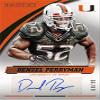 Autograph Warehouse 571487 Miami Hurricanes Denzel Perryman Autographed Football Card - 2015 Panini Team Collection Silver No.DP-MIA LE 36-99 view 1