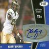 Autograph Warehouse 582885 Colorado State Kory Sperry Autographed Football Card - 2009 Sage Hit Black Rookie No.A105 view 1
