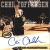 Autograph Warehouse 466055 Chris Christoffersen Autographed Basketball Card44; Oregon Ducks - 2002 Press Pass Rookie No.25 view 1