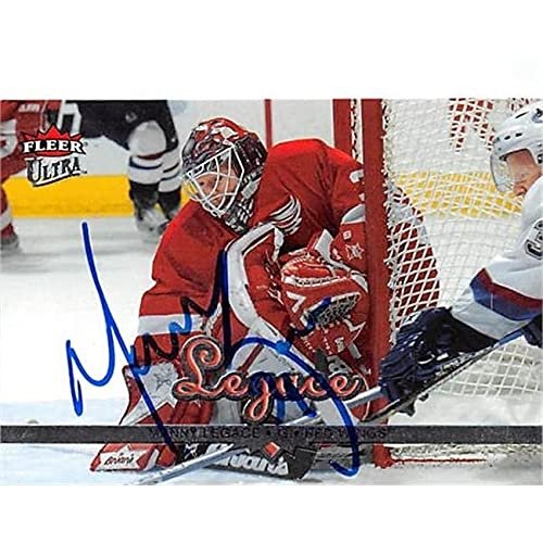 Autograph Warehouse 366719 Manny Legace Autographed Hockey Card - 2004 Fleer Ultra 73