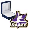 Dance Star Pins, Dance Star Pin With Blue Velvet Presentation Case, 30 Pack view 1