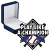 Baseball Play Like A Champion Pins, Baseball Play Like A Champion Pin With Blue Velvet Presentation Case, 30 Pack view 2