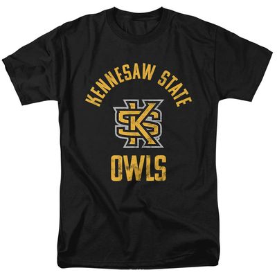 Kennesaw State University Official Owls Large Unisex Adult T-Shirt, Black, 4X-Large
