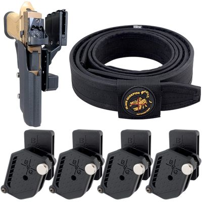 Black Scorpion Outdoor Gear Combo Rig N5, Right, P320 X5, Black, Large, CO15-BTLBK-P320X5BK