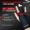 Grappz Middle Finger Brace Compression Gloves  Athletic Buddy Tape & Trigger Finger Splint Alternative  Finger Sleeve & Brace, Arthritis Pain Relief & Joint Stabilizer for All Sports  Unisex L view 2