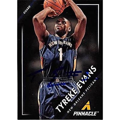 Autograph Warehouse 444543 Tyreke Evans Autographed Basketball Card 2014 Pinnacle No. 87 for New Orleans Pelicans