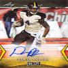 Sports Memorabilia Autograph Warehouse 571365 Western Michigan University Darius Phillips Autographed Football Card - 2018 Leaf Draft Gold Rookie No.BADP2 view 1