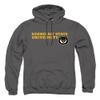 Kennesaw State University Official Institutional Block Text Unisex Adult Pull-Over Hoodie, Charcoal, 2X-Large view 1