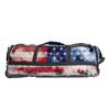 Boombah Brute Rolling Bat Bag 2.0-35" x 15" x 12-1/2" - Old Glory Navy/Red/White - Holds 4 Bats and Room for Gear - Wheeled Bag view 2