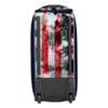 Boombah Brute Rolling Bat Bag 2.0-35" x 15" x 12-1/2" - Old Glory Navy/Red/White - Holds 4 Bats and Room for Gear - Wheeled Bag view 3