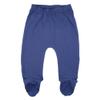123 Bear Baby Soft Cotton Spandex Pants with Feet Multipack (Blue, 3-6 Months) view 4
