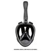 Seavenger Nautilus Full Face Snorkel Mask with New Breathing System (Carbon Fiber, S/M) view 3