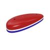 KICK-EEZ Rocker Grind-to-Fit Recoil Pad - Screw-On Sorbothane Buttstock Pad for Shotguns & Rifles - USA Patriot (Red/White/Blue) - Made in USA view 1