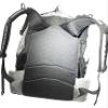 the Iko Disc Golf Backpack (Grey with Red Accents) view 2