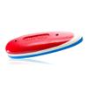 KICK-EEZ Rocker Grind-to-Fit Recoil Pad - Screw-On Sorbothane Buttstock Pad for Shotguns & Rifles - USA Patriot (Red/White/Blue) - Made in USA view 1