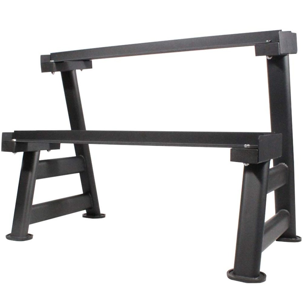 Dumbbell Racks 2-Layers Dumbbell Stand, Vertical Dumbbell Storage Rack, Home Weights Storage Rack, Compact Dumbbell Bracket, Easy to Install, Load Bearing 400 KG