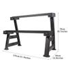 Dumbbell Racks 2-Layers Dumbbell Stand, Vertical Dumbbell Storage Rack, Home Weights Storage Rack, Compact Dumbbell Bracket, Easy to Install, Load Bearing 400 KG view 3