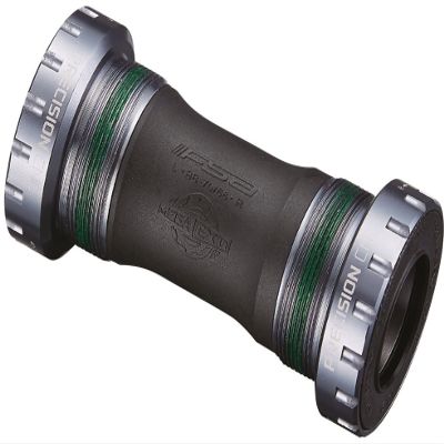 FSA English Bottom Bracket for MegaExo Crankset - CNC Machined Carbon Steel Bearings, 24mm Spindle, Road Cycling, High-Performance, Durable, Anodized Cups, Precise Fit & Reduced Friction