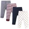 Hudson Baby Unisex Baby Cotton Pants and Leggings, Football, 9-12 Months view 1
