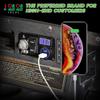 10L0L Golf Cart 3 in 1 Multifunctional Integrated Panel,12V 3.0 Fast Charge Dual USB Charger Socket & LED Digital Voltmeter & Forward Reverse Switch Button,Fit for EZGO TXT PDS Golf Models view 2