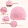 Classic Winter Knit Kids Hat Skull Cap for Toddler Boys Girls Autumn Men Women Fisherman Beanie (Light Pink, S) view 3