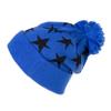 Ashen Fane Unisex Warm Acrylic Stretchable Beanie with Optional Stars, Blue, OSFM view 3