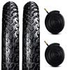 Zol Bundle Pack Fat Bike Tire 26" x4.0 and Fat Bike Bicycle Tube 26" X4.0 (2 Tubes and 2 Tires) view 1