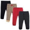 Hudson Baby Unisex Baby Cotton Pants and Leggings Basic Leopard, 3 Toddler view 1
