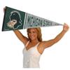 Michigan State Spartans Pennant Throwback Vintage Banner view 4