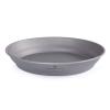 Boundless Voyage Ultralight Titanium Bowl Pan Plate Dish with Carry Bag Outdoor Camping Portable Tableware Cookware ((Plate-M)-Ti15167B) view 1