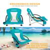 KingCamp Low Seat Beach Chair, Outdoor Camping Folding Chair with Cup Holder, 3 Colors view 4