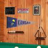 Kansas KU Jayhawks Pennant Throwback Vintage Banner view 2
