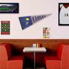 Kansas KU Jayhawks Pennant Throwback Vintage Banner view 3