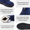 Women Warm Fur Plush Insole Suede Waterproof Ankle Snow Boots view 3