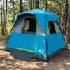EVER ADVANCED 6 Person Camping Tent, Blackout Design Tent for Camping Instant Cabin Tents for Family with Rainfly, 60s Easy Setup, Water-Resistant view 1