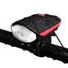 Bicycle Lights with Horn Super Bright USB Rechargeable Bike Headlight Waterproof Night Ride Commuter Lights Bike Horn view 1