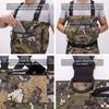 BASSDASH Breathable Ultra Lightweight Veil Camo Chest Stocking Foot Fishing Hunting Waders for Men view 3